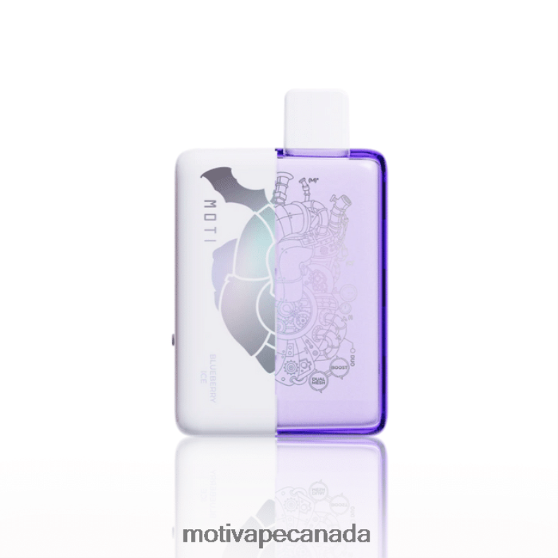 MOTI Duo 9000 Disposable Vape (5%, 9000 Puffs) Blueberry Ice X2PXBV68 - MOTI Vape For Sale