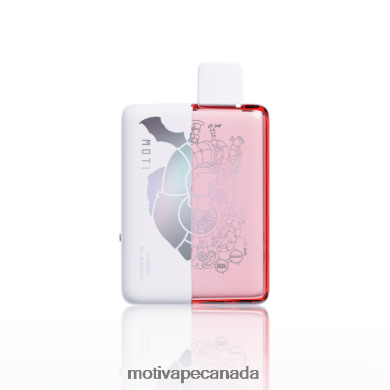 MOTI Duo 9000 Disposable Vape (5%, 9000 Puffs) Cherry Blueberry X2PXBV69 - MOTI Vape Amazon