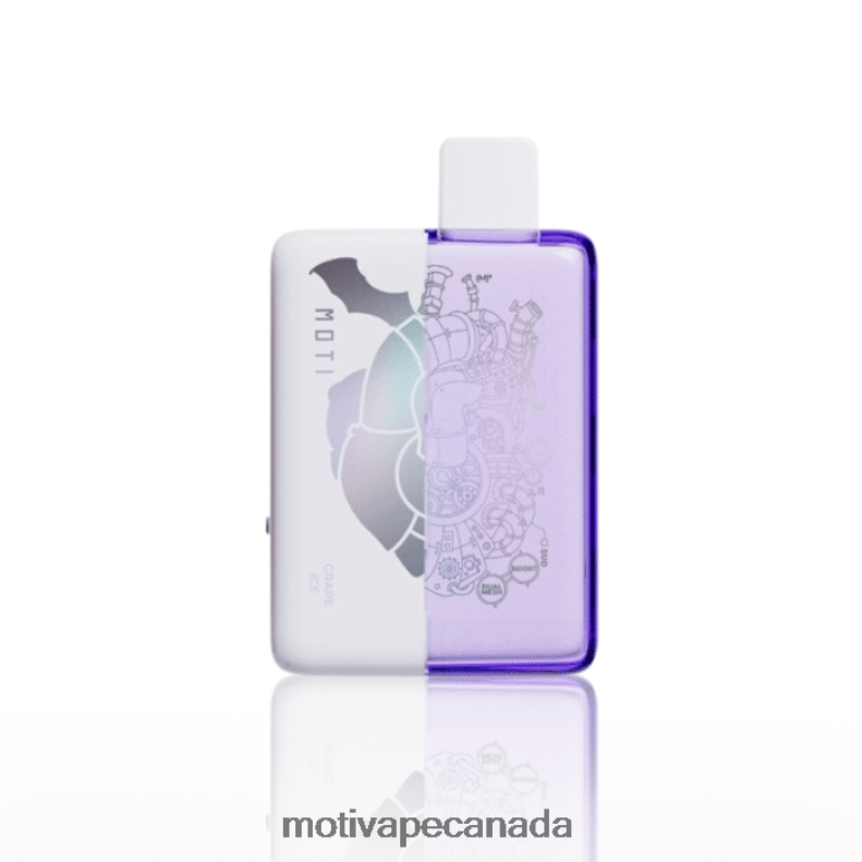MOTI Duo 9000 Disposable Vape (5%, 9000 Puffs) Grape Ice X2PXBV67 - MOTI Vape Near Me