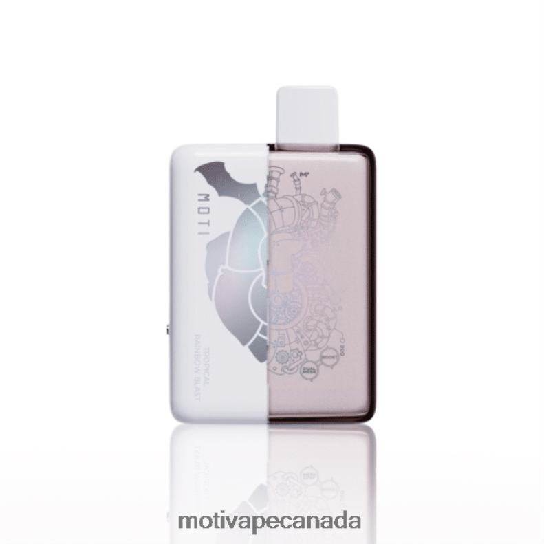 MOTI Duo 9000 Disposable Vape (5%, 9000 Puffs) Tropical Rainbow Blast X2PXBV72 - MOTI Vape Review