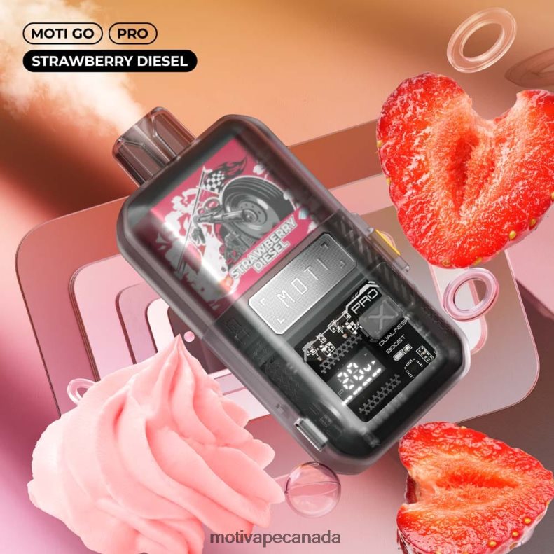 MOTI Go Pro Disposable Vape (5%, 12000 Puffs) Watermelon Bubblegum X2PXBV23 - MOTI Vape Price
