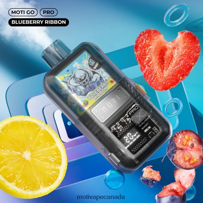 MOTI Go Pro Disposable Vape (5%, 12000 Puffs) Watermelon Bubblegum X2PXBV23 - MOTI Vape Price