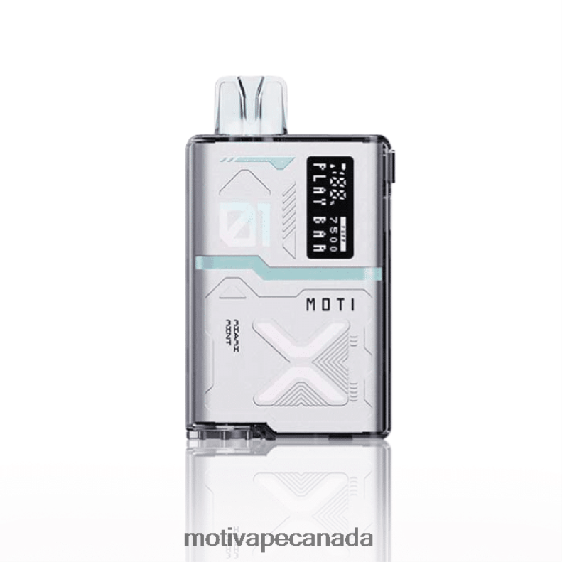 MOTI Play Bar 7500 Disposable Vape (5%, 7500 Puffs) Miami Mint X2PXBV59 - MOTI Vape Amazon