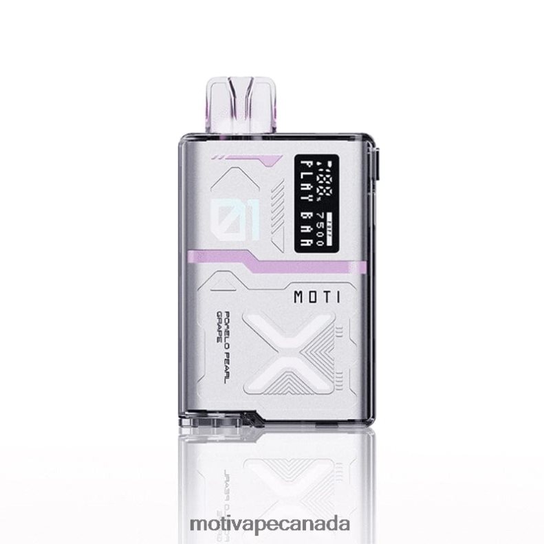 MOTI Play Bar 7500 Disposable Vape (5%, 7500 Puffs) Sour Apple Peach X2PXBV56 - MOTI Vape Pods Canada