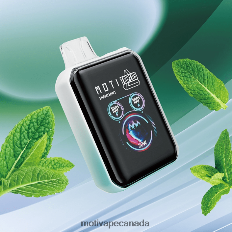 MOTI Triplus 20K Disposable Vape (5%, 20000 Puffs) Miami Mint X2PXBV5 - MOTI Vape Disposable Canada