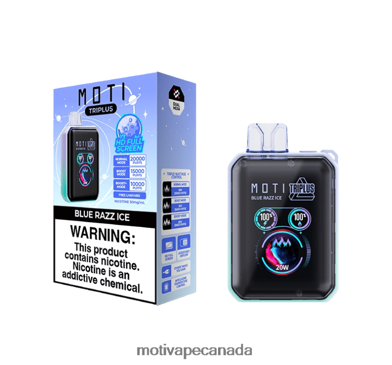 MOTI Triplus 20K Disposable Vape (5%, 20000 Puffs) Miami Mint X2PXBV5 - MOTI Vape Disposable Canada