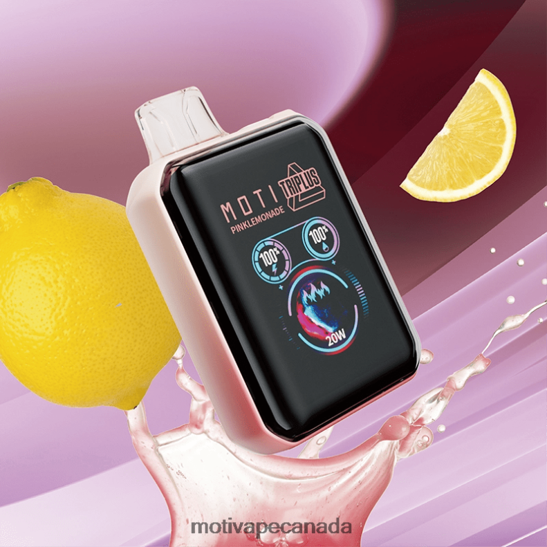 MOTI Triplus 20K Disposable Vape (5%, 20000 Puffs) Pink Lemonade X2PXBV8 - MOTI Vape For Sale