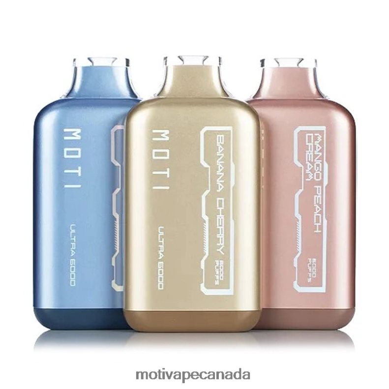 MOTI Ultra Disposable Vape (5%, 6000 Puffs) Mango Peach Cream X2PXBV35 - MOTI Vape Disposable Canada