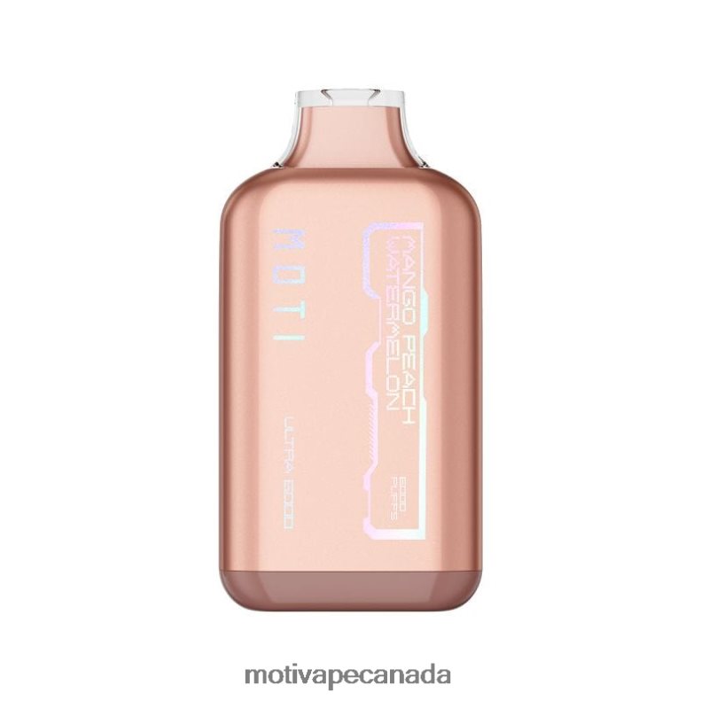 MOTI Ultra Disposable Vape (5%, 6000 Puffs) Mango Peach Cream X2PXBV35 - MOTI Vape Disposable Canada