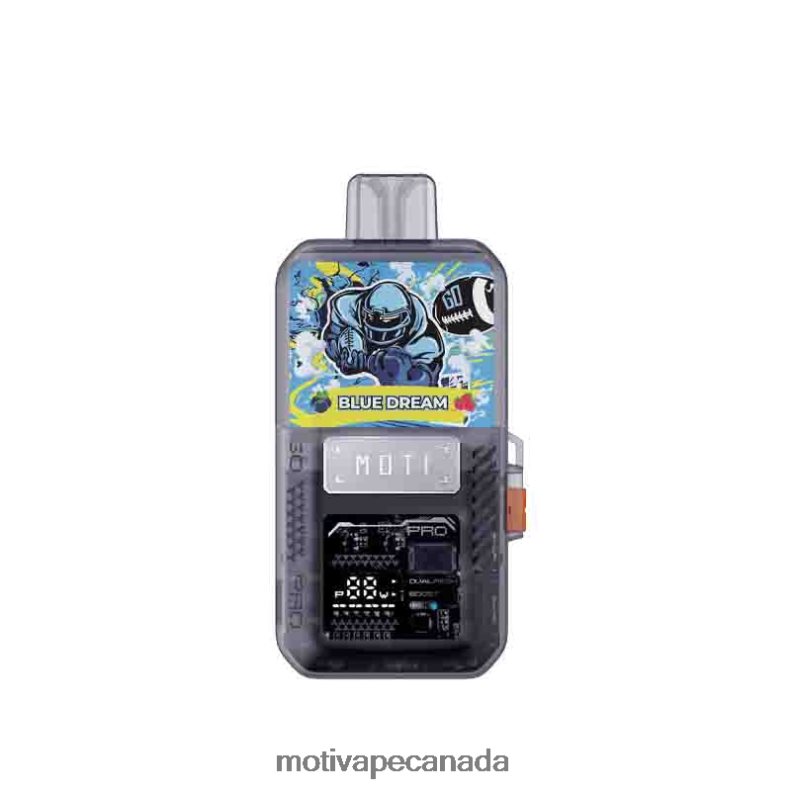 MOTI Go Pro Disposable Pod+Device Blue Dream X2PXBV82 - MOTI Vape Review