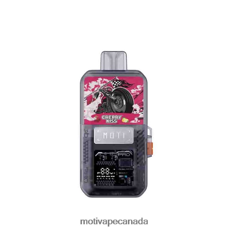 MOTI Go Pro Disposable Pod+Device Cherry Kiss X2PXBV85 - MOTI Vape Disposable Canada