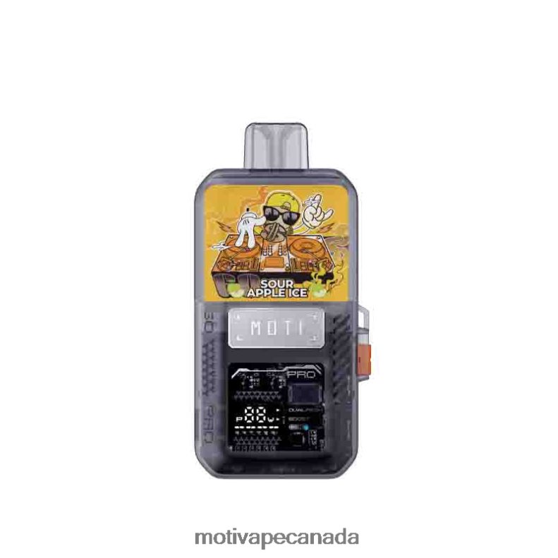 MOTI Go Pro Disposable Pod+Device Sour Apple Ice X2PXBV77 - MOTI Vape Near Me