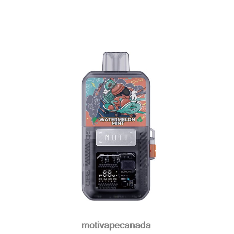 MOTI Go Pro Disposable Pod+Device Watermelon Mint X2PXBV78 - MOTI Vape For Sale