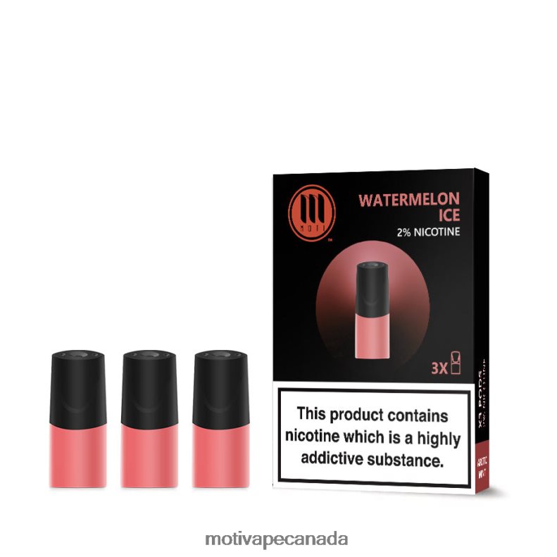 MOTI Classic Pods Watermelon Ice X2PXBV99 - MOTI Vape Amazon