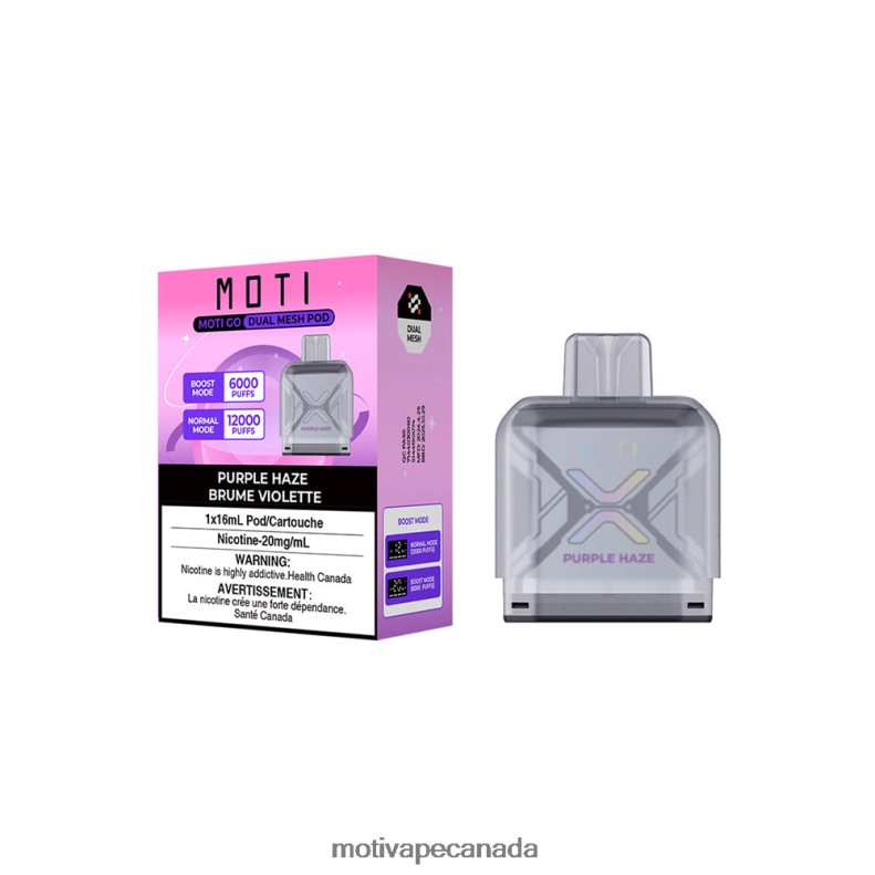 MOTI Go Pro Disposable Pod Berry Lemon X2PXBV90 - MOTI Vape Vancouver