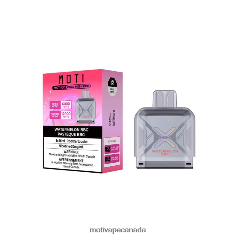 MOTI Go Pro Disposable Pod Watermelon Bubblegum X2PXBV92 - MOTI Vape Review