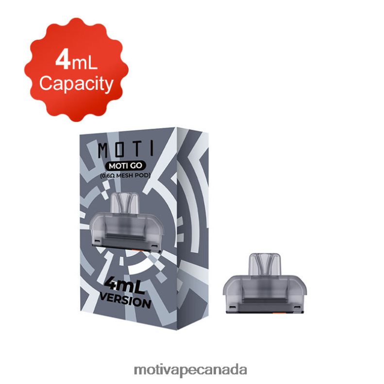 MOTI Go Pro Refillable Pods (Pack of 2) X2PXBV120 - MOTI Vape Vancouver